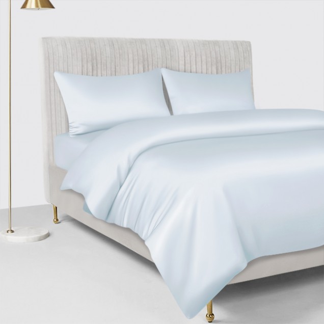 Cheap Alice Blue 22 Momme Mulberry Silk Duvet Cover Cheap Alice Blue 22 Momme Mulberry Silk Duvet Cover