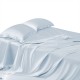 Cheap Alice Blue 22 Momme Mulberry Silk Flat Sheet Cheap Alice Blue 22 Momme Mulberry Silk Flat Sheet