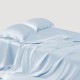 Cheap Baby Blue 22 Momme Mulberry Silk Flat Sheet Cheap Baby Blue 22 Momme Mulberry Silk Flat Sheet