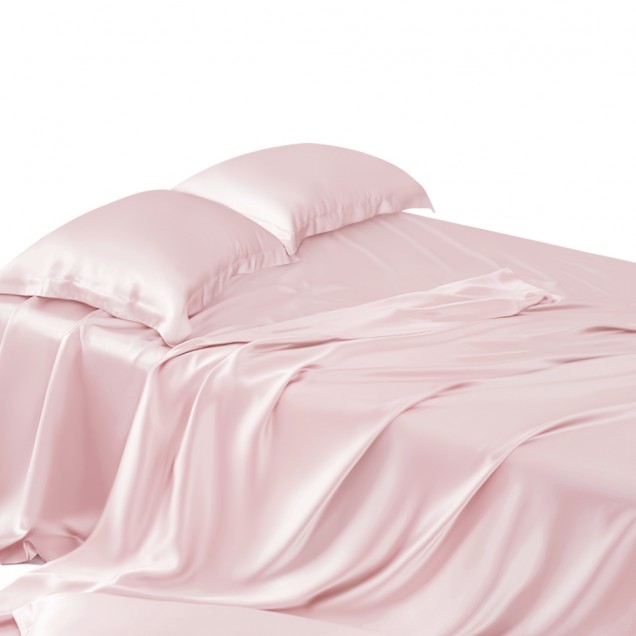 Cheap Baby Pink 22 Momme Mulberry Silk Flat Sheet Cheap Baby Pink 22 Momme Mulberry Silk Flat Sheet