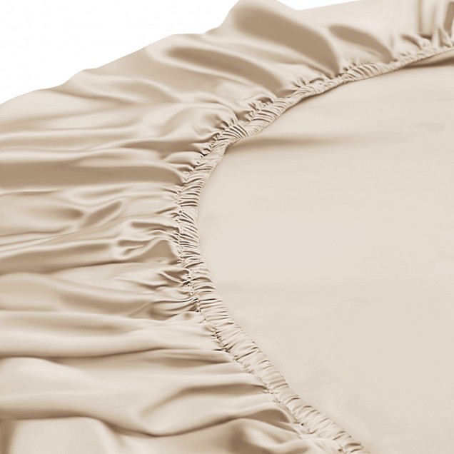 Cheap Beige 22 Momme Mulberry Silk Fitted Sheet Cheap Beige 22 Momme Mulberry Silk Fitted Sheet