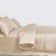 Cheap Beige 3 PCS 22 Momme Mulberry Silk Duvet Cover Set Cheap Beige 3 PCS 22 Momme Mulberry Silk Duvet Cover Set
