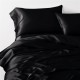 Cheap Black 22 Momme Mulberry Silk Duvet Cover Cheap Black 22 Momme Mulberry Silk Duvet Cover