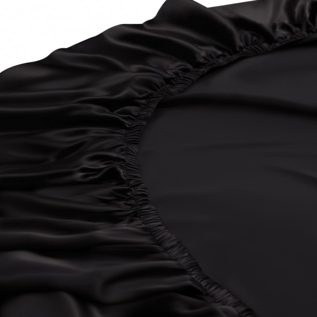 Cheap Black 22 Momme Mulberry Silk Fitted Sheet Cheap Black 22 Momme Mulberry Silk Fitted Sheet
