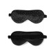 Cheap Black Dot Silk Sleep Mask Cheap Black Dot Silk Sleep Mask