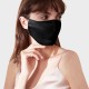 Cheap Black Double-Sided 22 Momme Silk Face Mask Cheap Black Double-Sided 22 Momme Silk Face Mask