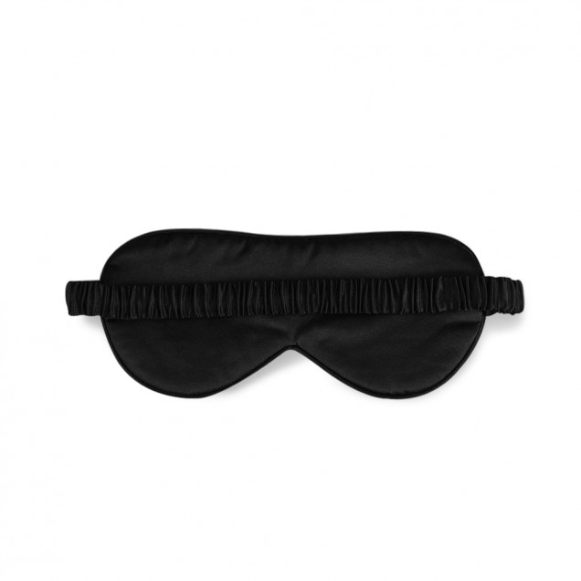 Cheap Black & Gold Silk Sleep Mask Cheap Black & Gold Silk Sleep Mask