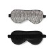 Cheap Black & Silver Silk Sleep Mask Cheap Black & Silver Silk Sleep Mask
