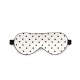 Cheap Black & White Heart Silk Sleep Mask Cheap Black & White Heart Silk Sleep Mask