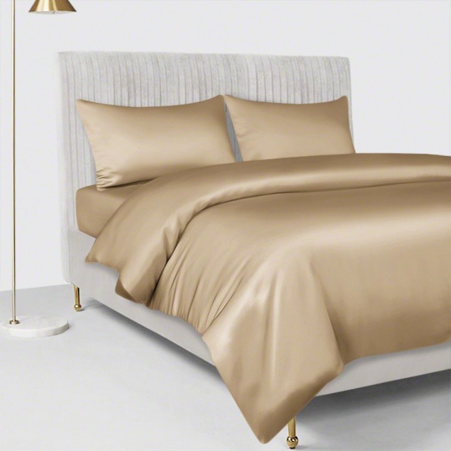 Cheap Cappuccino 22 Momme Mulberry Silk Duvet Cover Cheap Cappuccino 22 Momme Mulberry Silk Duvet Cover