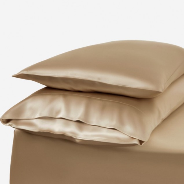Cheap Cappuccino Envelope 22 Momme Mulberry Silk Pillowcase Cheap Cappuccino Envelope 22 Momme Mulberry Silk Pillowcase
