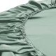 Cheap Celadon Green 22 Momme Mulberry Silk Fitted Sheet Cheap Celadon Green 22 Momme Mulberry Silk Fitted Sheet