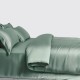 Cheap Celadon Green 3 PCS 22 Momme Mulberry Silk Duvet Cover Set Cheap Celadon Green 3 PCS 22 Momme Mulberry Silk Duvet Cover Set