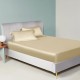 Cheap Champagne 22 Momme Mulberry Silk Fitted Sheet Cheap Champagne 22 Momme Mulberry Silk Fitted Sheet