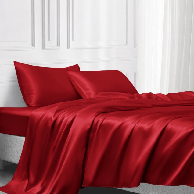 Cheap Cherry 22 Momme Mulberry Silk Flat Sheet Cheap Cherry 22 Momme Mulberry Silk Flat Sheet