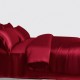 Cheap Claret 3 PCS 22 Momme Mulberry Silk Duvet Cover Set Cheap Claret 3 PCS 22 Momme Mulberry Silk Duvet Cover Set