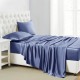 Cheap Dark Blue 22 Momme Mulberry Silk Flat Sheet Cheap Dark Blue 22 Momme Mulberry Silk Flat Sheet