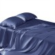 Cheap Dark Blue 22 Momme Mulberry Silk Flat Sheet Cheap Dark Blue 22 Momme Mulberry Silk Flat Sheet