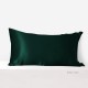 Cheap Dark Green 22 Momme Mulberry Silk Pillowcase with Hidden Zipper Cheap Dark Green 22 Momme Mulberry Silk Pillowcase with Hidden Zipper