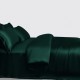 Cheap Dark Green 3 PCS 22 Momme Mulberry Silk Duvet Cover Set Cheap Dark Green 3 PCS 22 Momme Mulberry Silk Duvet Cover Set