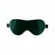 Cheap Dark Green & Ivory Suede Rose Silk Eye Mask Cheap Dark Green & Ivory Suede Rose Silk Eye Mask