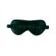 Cheap Dark Green & Ivory Suede Rose Silk Eye Mask Cheap Dark Green & Ivory Suede Rose Silk Eye Mask