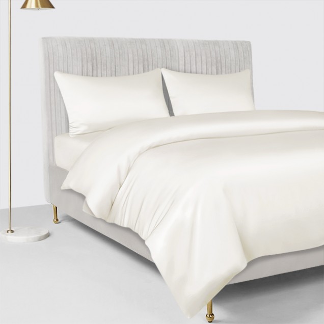 Cheap Ivory 22 Momme Mulberry Silk Duvet Cover Cheap Ivory 22 Momme Mulberry Silk Duvet Cover