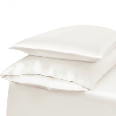 Cheap Ivory Envelope 22 Momme Mulberry Silk Pillowcase