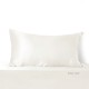 Cheap Ivory 22 Momme Mulberry Silk Pillowcase with Hidden Zipper