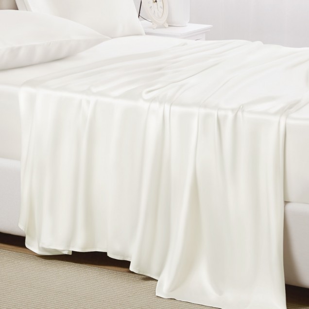 Cheap Ivory 22 Momme Mulberry Silk Sheet Set Cheap Ivory 22 Momme Mulberry Silk Sheet Set