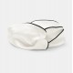 Cheap Ivory & Black Silk Headband Cheap Ivory & Black Silk Headband
