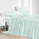 Cheap Light Cyan 22 Momme Mulberry Silk Flat Sheet Cheap Light Cyan 22 Momme Mulberry Silk Flat Sheet
