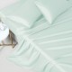 Cheap Light Cyan 22 Momme Mulberry Silk Flat Sheet Cheap Light Cyan 22 Momme Mulberry Silk Flat Sheet