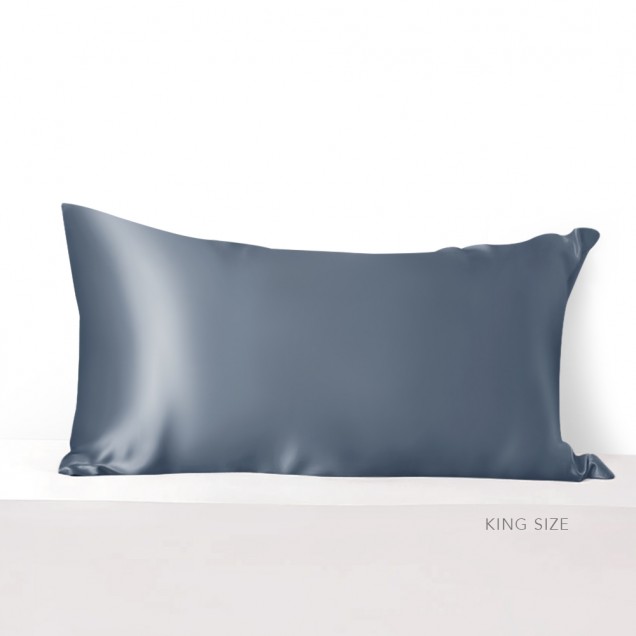 Cheap Misty Blue Envelope 22 Momme Mulberry Silk Pillowcase Cheap Misty Blue Envelope 22 Momme Mulberry Silk Pillowcase