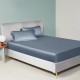 Cheap Misty Blue 22 Momme Mulberry Silk Sheet Set Cheap Misty Blue 22 Momme Mulberry Silk Sheet Set
