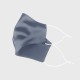 Cheap Misty Blue & White Double-Sided 22 Momme Silk Face Mask Cheap Misty Blue & White Double-Sided 22 Momme Silk Face Mask