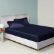 Cheap Navy 22 Momme Mulberry Silk Fitted Sheet Cheap Navy 22 Momme Mulberry Silk Fitted Sheet