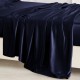 Cheap Navy 22 Momme Mulberry Silk Flat Sheet Cheap Navy 22 Momme Mulberry Silk Flat Sheet