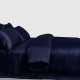 Cheap Navy 3 PCS 22 Momme Mulberry Silk Duvet Cover Set Cheap Navy 3 PCS 22 Momme Mulberry Silk Duvet Cover Set