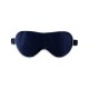 Cheap Navy & Ivory Suede Rose Silk Eye Mask Cheap Navy & Ivory Suede Rose Silk Eye Mask