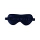 Cheap Navy & Ivory Suede Rose Silk Eye Mask Cheap Navy & Ivory Suede Rose Silk Eye Mask