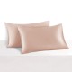 Cheap Pearl Pink 22 Momme Mulberry Silk Pillowcase with Hidden Zipper Cheap Pearl Pink 22 Momme Mulberry Silk Pillowcase with Hidden Zipper