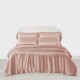 Cheap Pearl Pink 3 PCS 22 Momme Mulberry Silk Duvet Cover Set Cheap Pearl Pink 3 PCS 22 Momme Mulberry Silk Duvet Cover Set