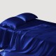 Cheap Royal Blue 22 Momme Mulberry Silk Flat Sheet Cheap Royal Blue 22 Momme Mulberry Silk Flat Sheet