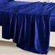 Cheap Royal Blue 22 Momme Mulberry Silk Flat Sheet Cheap Royal Blue 22 Momme Mulberry Silk Flat Sheet