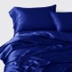 Cheap Royal Blue 3 PCS 22 Momme Mulberry Silk Duvet Cover Set Cheap Royal Blue 3 PCS 22 Momme Mulberry Silk Duvet Cover Set