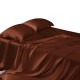 Cheap Rust Red 22 Momme Mulberry Silk Sheet Set Cheap Rust Red 22 Momme Mulberry Silk Sheet Set
