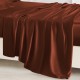 Cheap Rust Red 22 Momme Mulberry Silk Sheet Set Cheap Rust Red 22 Momme Mulberry Silk Sheet Set
