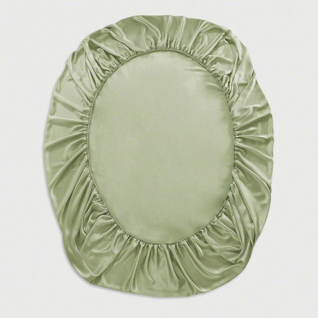 Cheap Sage Green 22 Momme Mulberry Silk Fitted Sheet Cheap Sage Green 22 Momme Mulberry Silk Fitted Sheet