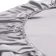 Cheap Silver 22 Momme Mulberry Silk Fitted Sheet Cheap Silver 22 Momme Mulberry Silk Fitted Sheet